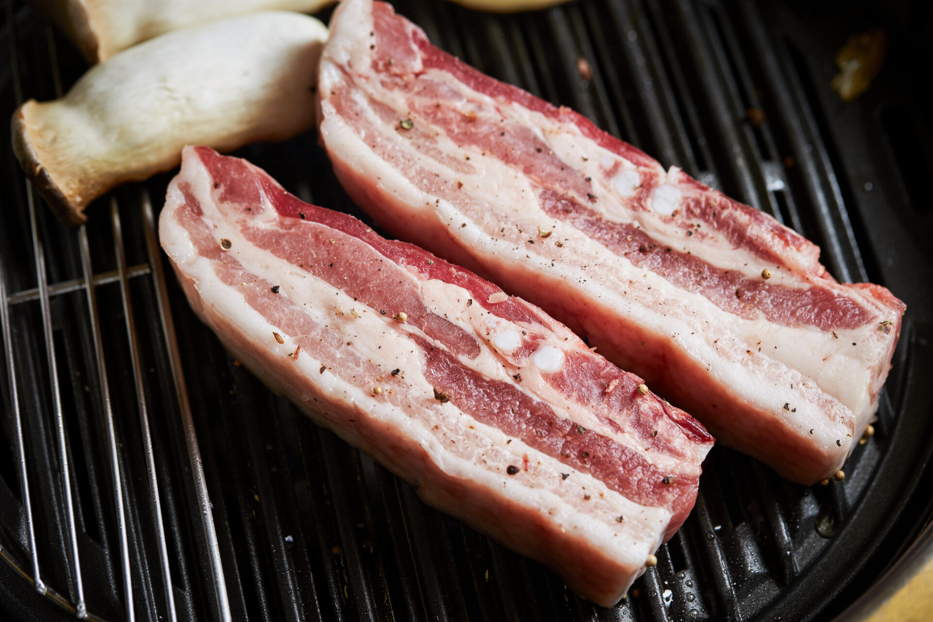 シンプルに焼いたマテラ豚の画像