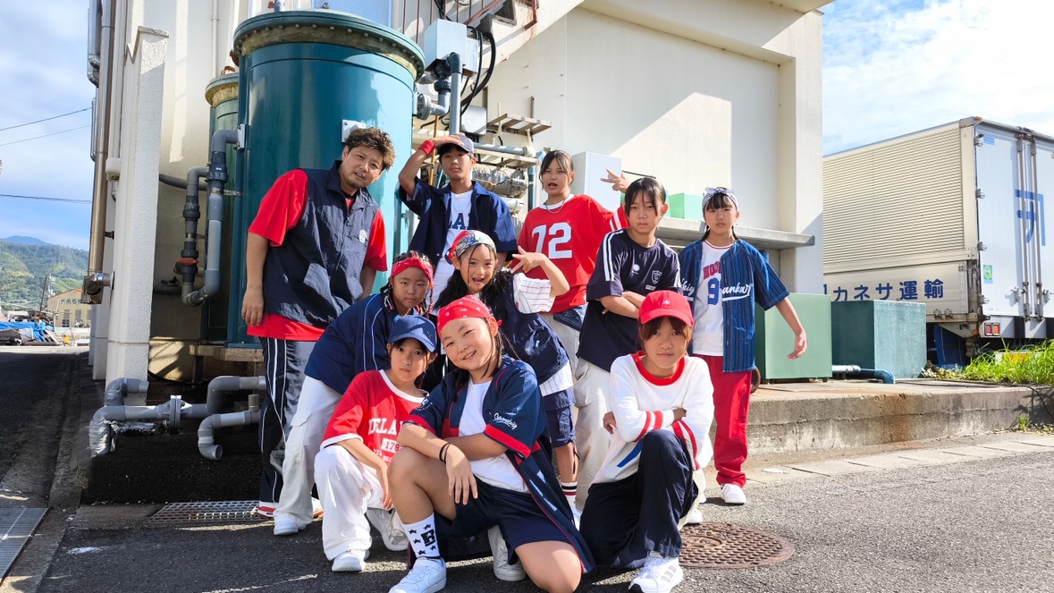 ダンスチーム『cheese』の集合写真