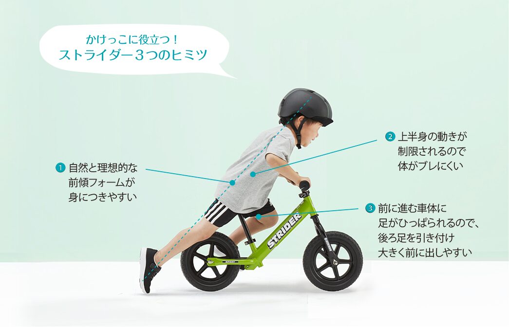 早く走れる秘密