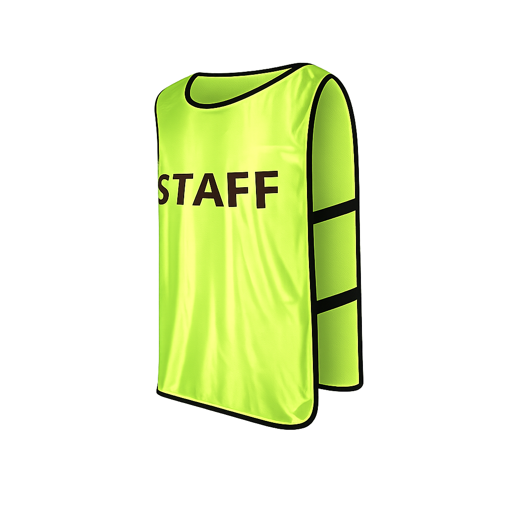 スタッフ用ビブス（目印のベスト）