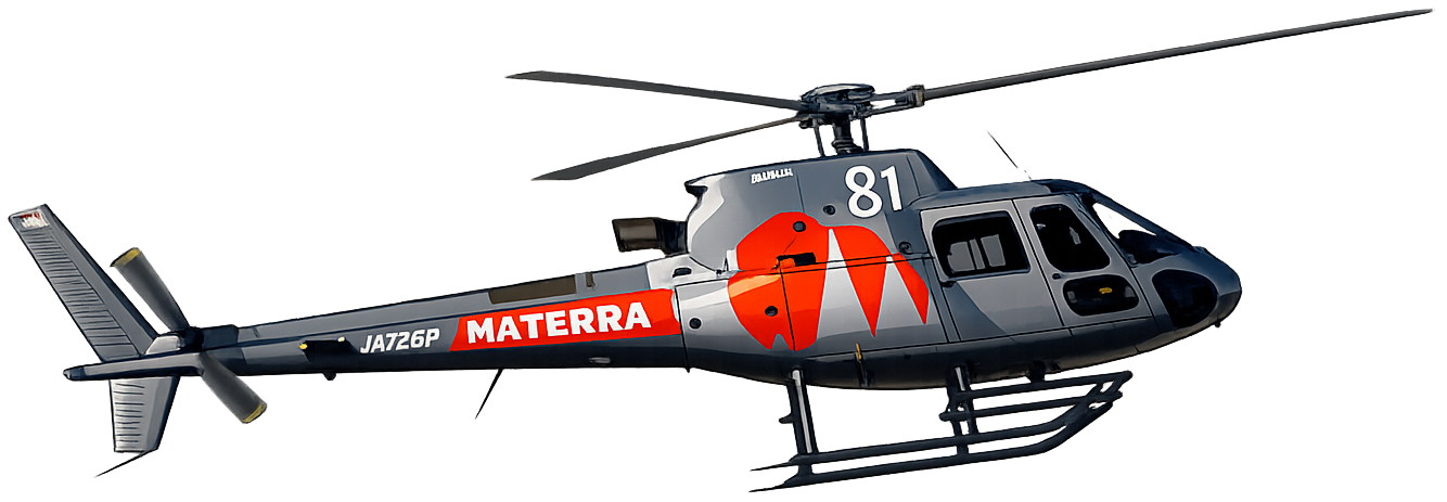 Airbus H125 JA72GP ヘリコプター