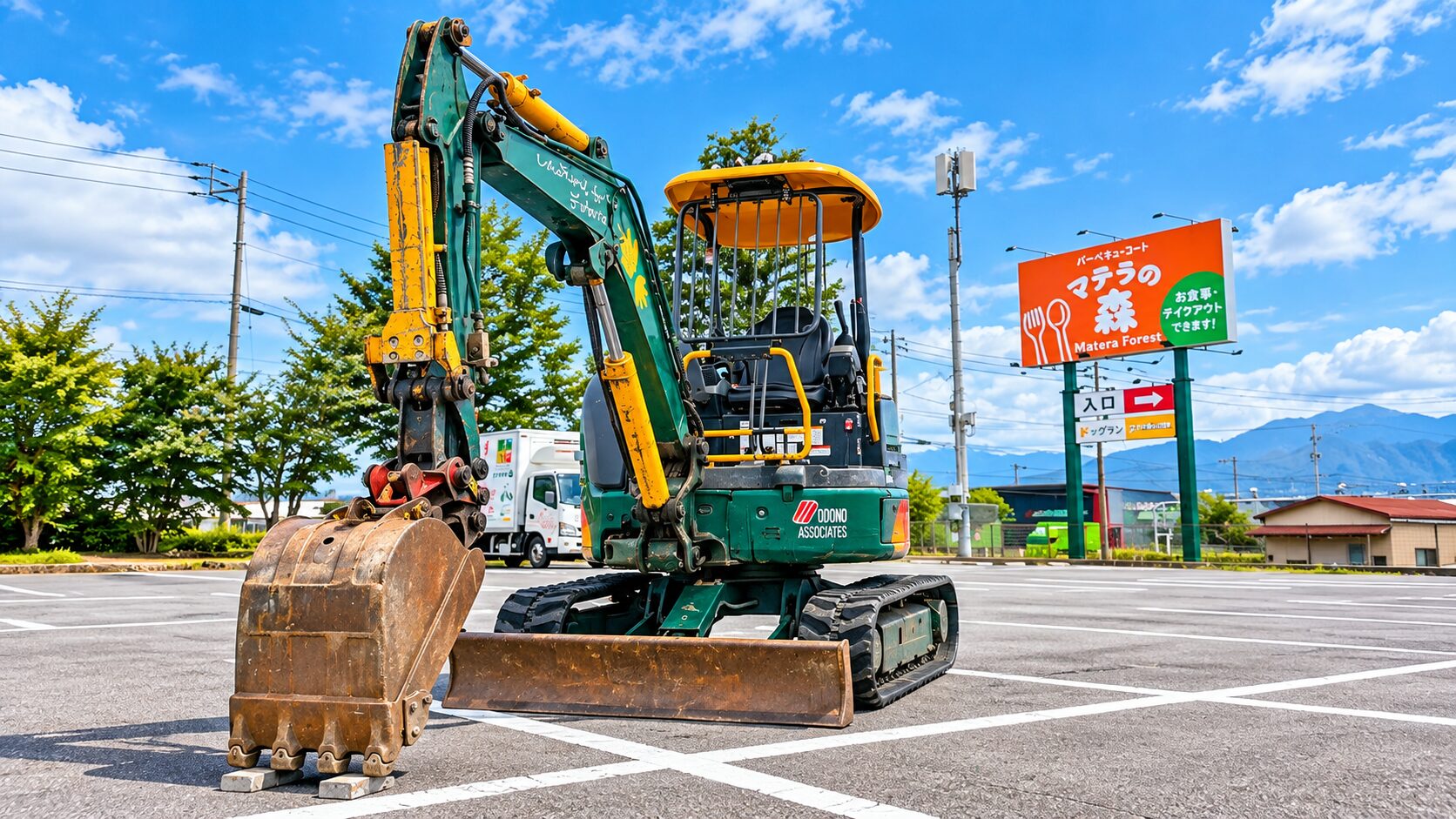 ショベルカー撮影スポット