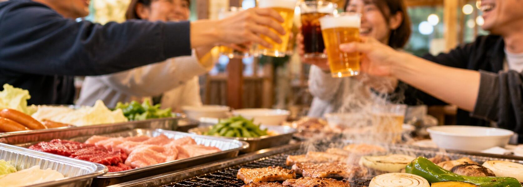 松山市の忘年会ならマテラの森｜BBQで楽しむ宴会・団体予約